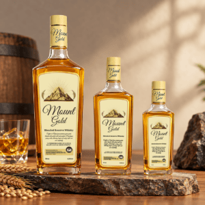 Mount Gold Whisky – Premium Blended Whisky by Mount Everest Distillery Nepal